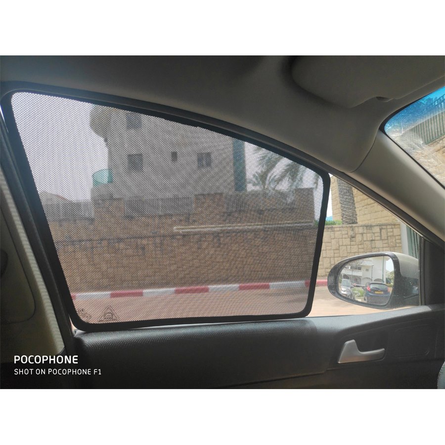 Cat_489938_298 זוג מגני שמש מגנטיים בהתאמה אישית -לרכב MAGNET - Image 1