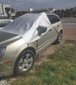 מגן שמש חיצוני לשמשה הקידמית של הרכב ''סופר אקטיב''