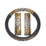 כיסוי להגה דגם ''נמר''+ זוג חגורות